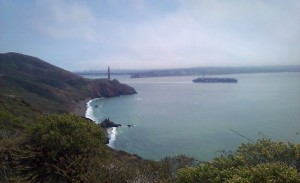 Golden Gate Bridge from Marin Headlands
